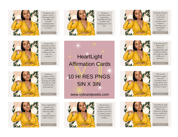 HeartLight Affirmation Cards