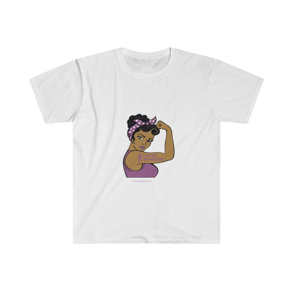 Lupus Awareness - Lupus Warrior - Unisex Softstyle T-Shirt