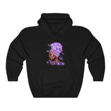 Alzheimer’s Awareness - Warrior - Unisex Heavy Blend™ Hooded Sweatshirt