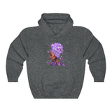 Alzheimer’s Awareness - Warrior - Unisex Heavy Blend™ Hooded Sweatshirt