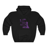 Alzheimer’s Awareness - Love Is - Unisex Heavy Blend™ Hooded Sweatshirt