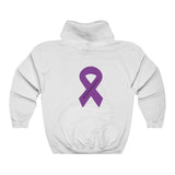 Alzheimer’s Awareness - Love Is - Unisex Heavy Blend™ Hooded Sweatshirt